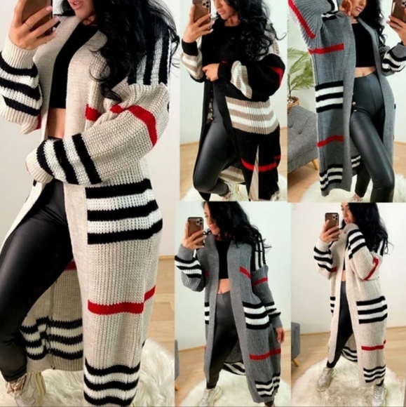 Oversize long sleeve cardigan - Picture 9 of 9